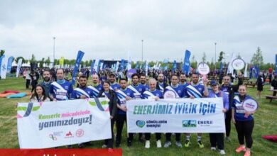 CK Enerji çalışanları, kanserle mücadele için koştu