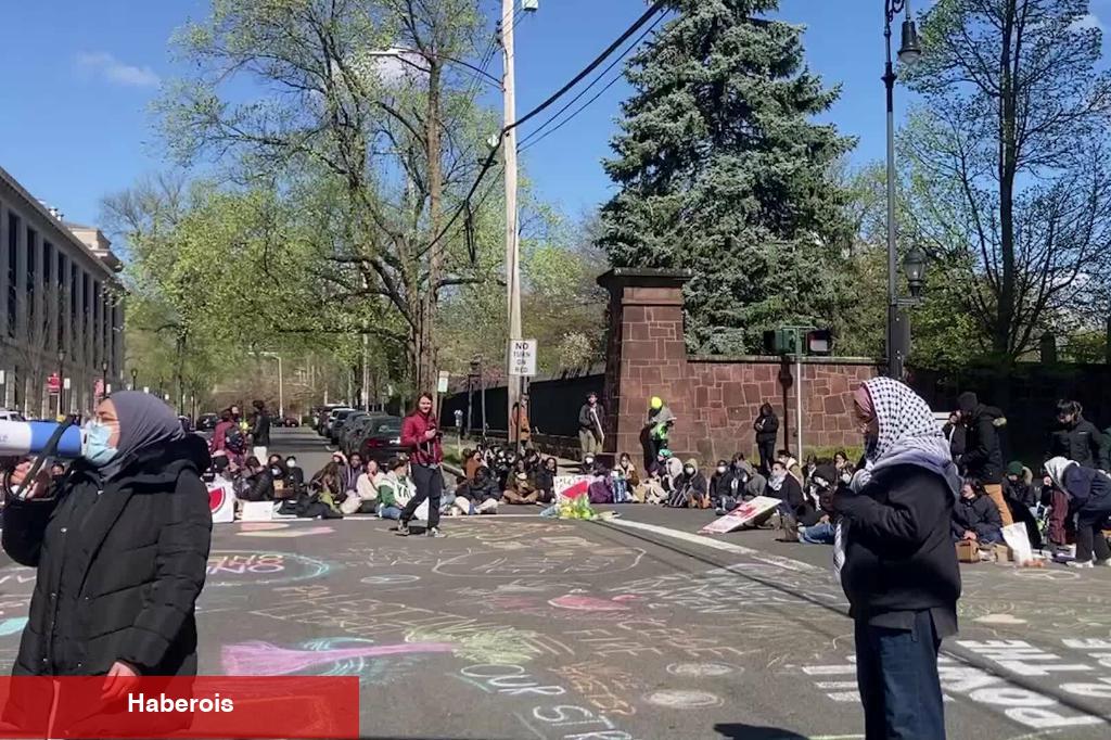 Columbia, Yale, MIT ve NYU'da Protesto Sahneleri - Haberois Columbia, Yale, MIT ve NYU'da Protesto Sahneleri
