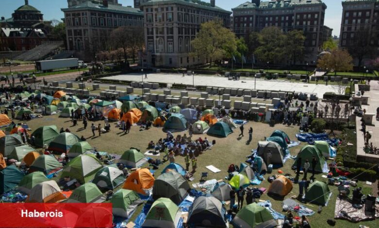 Columbia, Yale, MIT ve NYU'da Protesto Sahneleri - Haberois Columbia, Yale, MIT ve NYU'da Protesto Sahneleri