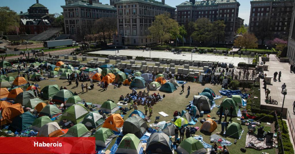 Columbia, Yale, MIT ve NYU'da Protesto Sahneleri