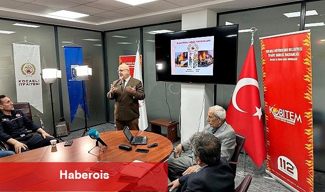 Elektrikli araçlarda yangın güvenliği eğitimi - Haberois Elektrikli araçlarda yangın güvenliği eğitimi