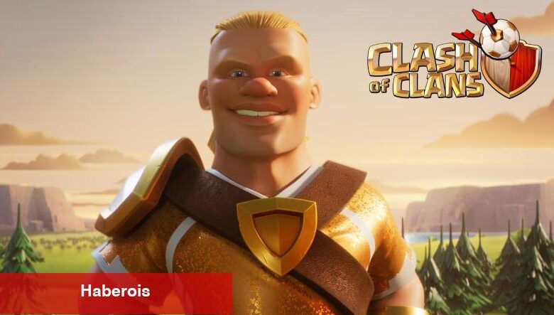 Erling Haaland, Tanınan Taşınabilir Oyun Clash of Clans'a Geldi! [Video]