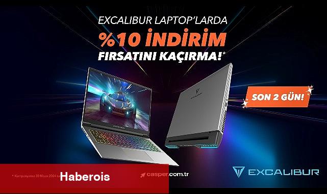 Excalibur Gaming Laptoplarda Nisan Ayına Özel %10 İndirim Fırsatı