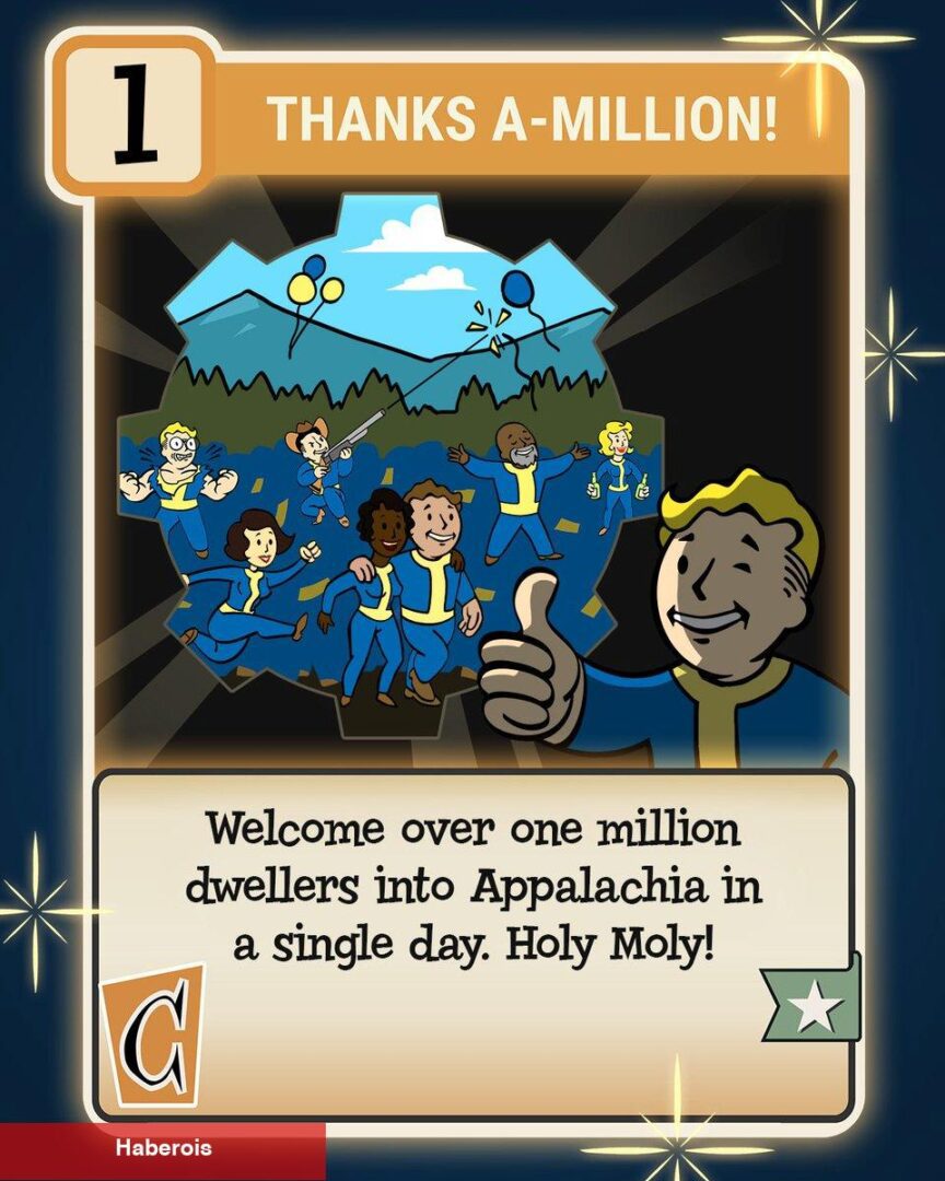 Fallout 76, Günlük 1 Milyon Oyuncuyla Yeni Bir Rekor Kırdı