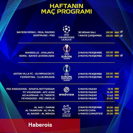 Futbolseverlere Şampiyonlar Ligi muştusu; şifresiz