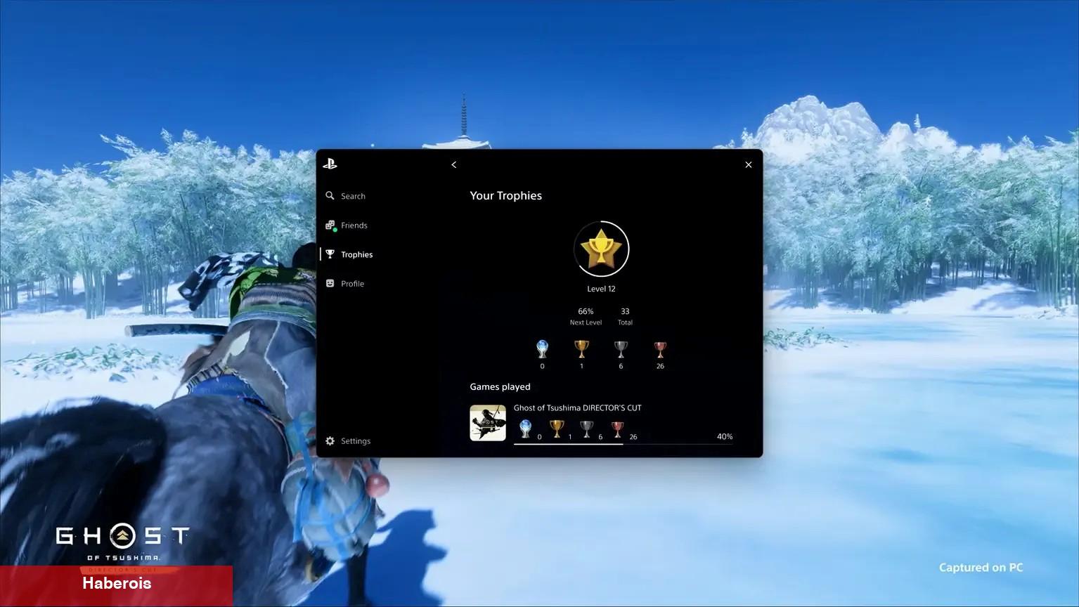 Ghost of Tsushima, PC'ye PlayStation Kupa Takviyesini Getiren Birinci Oyun Olacak