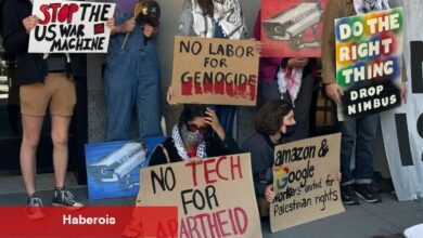 Google, İsrail'le Çalışmayı Protesto Eden Çalışanlarını Polis Zoruyla Dağıttı
