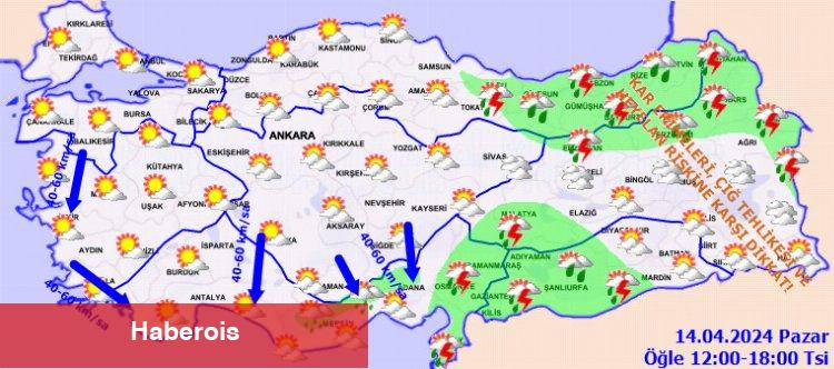 Hava sıcaklıkları artmaya devam ediyor