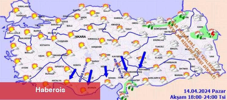 Hava sıcaklıkları artmaya devam ediyor