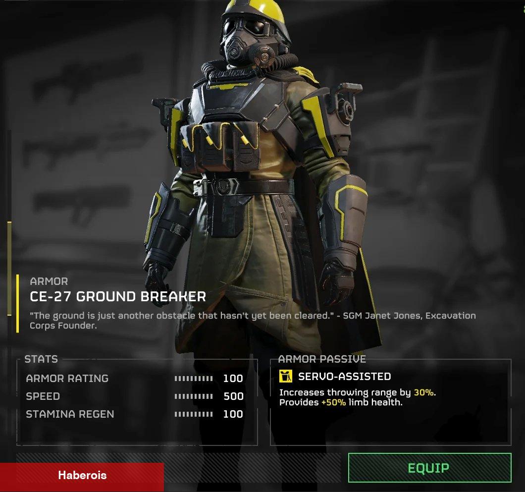 Helldivers 2'nin Yeni Zırhı Yanlış Pasif Özellikler İle Geldi
