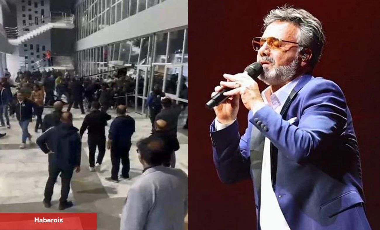 İranlı müzikçi Moein'in Van'daki konserinde izdiham yaşandı! Kapıları kırarak girdiler