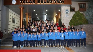 Kayseri Talas Sporcu Fabrikası göğsü kabartıyor