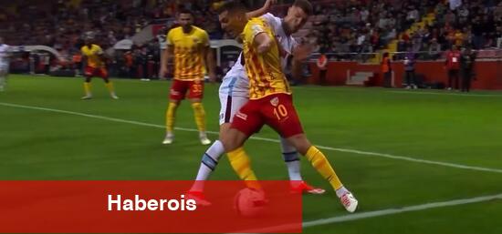 Kayseri'de evvel penaltı akabinde iptal!