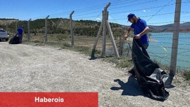 Konya Büyükşehir Belediyesi KOSKİ Genel Müdürlüğü Altınapa Baraj Gölü etrafında geniş kapsamlı temizlik çalışması gerçekleştirdi