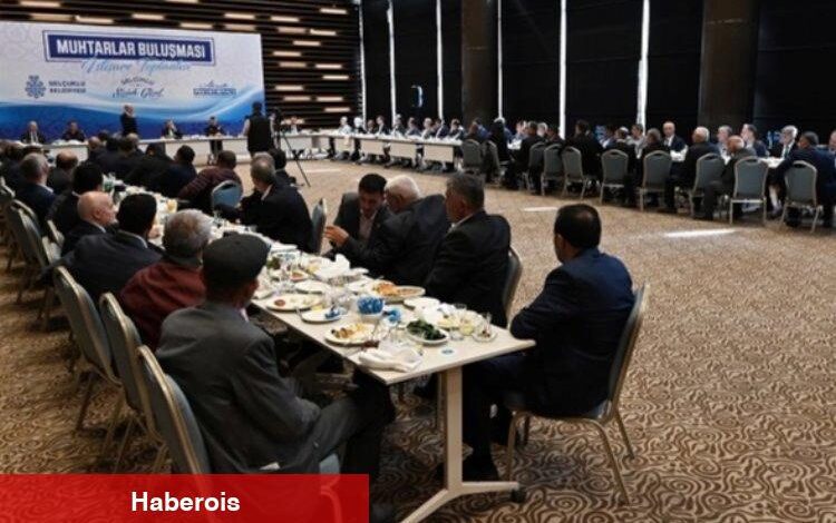 Konya Selçuklu'da muhtarlar buluşması - Haberois Konya Selçuklu'da muhtarlar buluşması