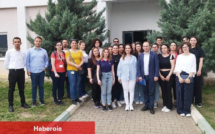 Manisa Merkez Atıksu Arıtma Tesisinde DEÜ öğrencileri ağırlandı
