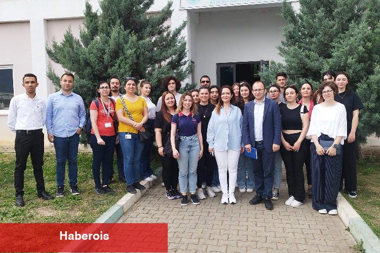Manisa Merkez Atıksu Arıtma Tesisinde DEÜ öğrencileri ağırlandı