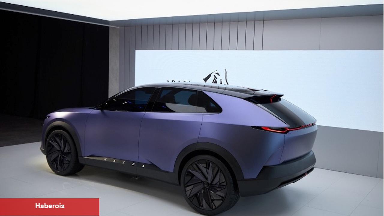 Mazda yeniden gösterisini yaptı; işte elektrikli SUV modeli