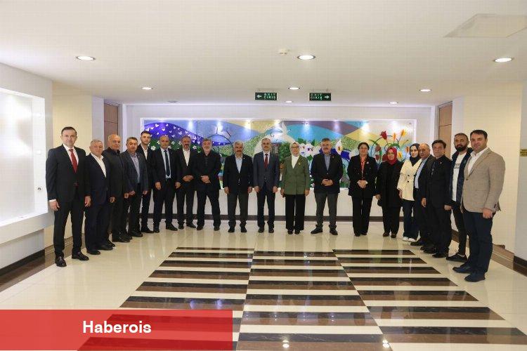 Milletvekillerinden Çiftçi’ye hayırlı olsun ziyareti
