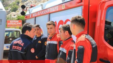 Muğlalı ekipler teleferik kazasında görev aldı