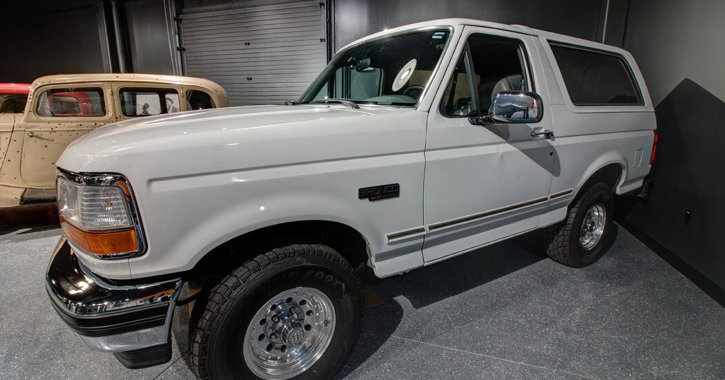 OJ Simpson White Bronco Artık Bir Müze Eseri. Tennessee'de.
