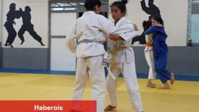 Şanlıurfalı 3 kız kardeş, judoda birebir minderde ter döküyor