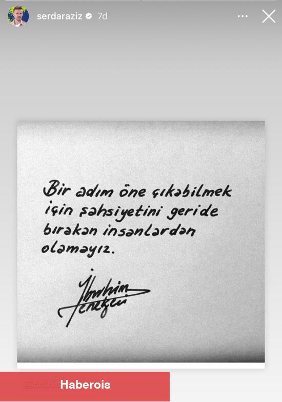 Serdar Muhterem'den flaş paylaşım!