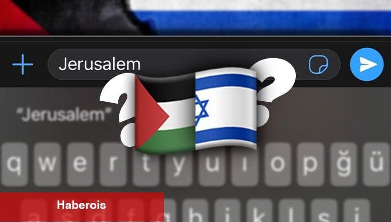 Yeni iOS Güncellemesinde Klavyeye “Jerusalem” Yazınca Filistin Bayrağı Çıkması, Dünyada Reaksiyon Topladı - Haberois Yeni iOS Güncellemesinde Klavyeye “Jerusalem” Yazınca Filistin Bayrağı Çıkması, Dünyada Reaksiyon Topladı