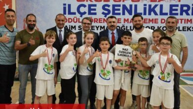 Yıldırım'da minik sporcular ödüllendirildi