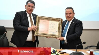 AESOB'tan Başkan Böcek'e hayırlı olsun ziyareti
