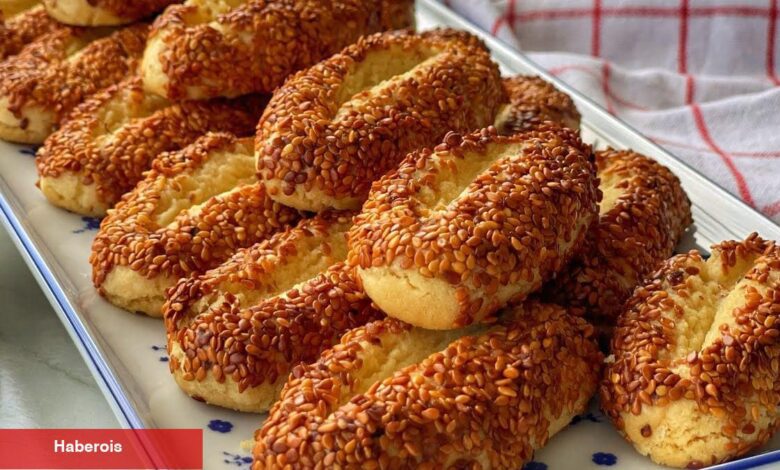 Akşam çayınıza nefis bir tat: Susamlı kurabiye - Haberois Akşam çayınıza nefis bir tat: Susamlı kurabiye