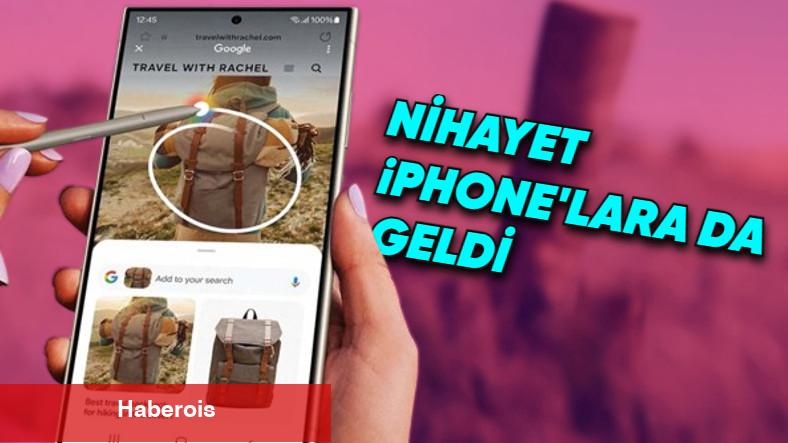 Android'in "Arama İçin Daire İçine Al" Özelliği, Artık iPhone'a da Geldi