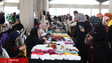 Anneler Gününde KOMEK pazarı etkinliği! Bayan kursiyerlerin iktisadına takviye oldu