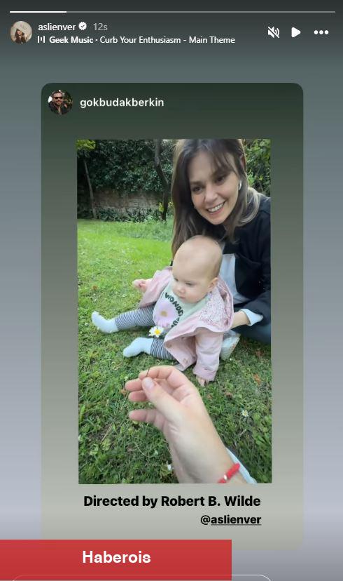 Aslı Enver'in 9 aylık kızı Elay'ın olay halleri! Yaptığı hareketle herkesi şaşırttı
