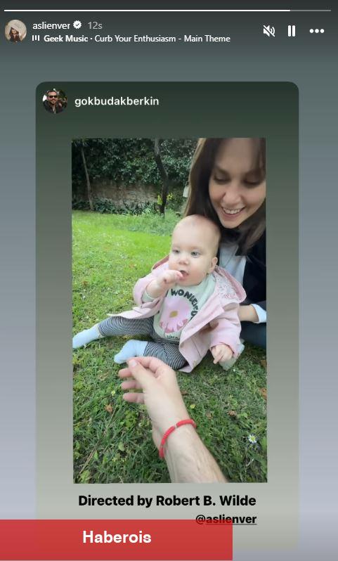 Aslı Enver'in 9 aylık kızı Elay'ın olay halleri! Yaptığı hareketle herkesi şaşırttı