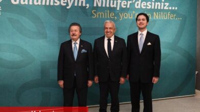 Cavit Çağlar’dan Başkan Şadi Özdemir’e ziyaret