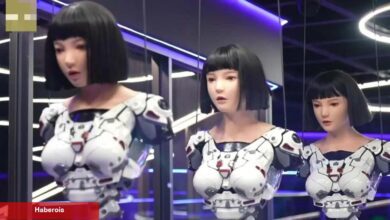 Çin'den yayınlanan imajlar izleyenleri huzursuz etti! Gerçekçi insansı robotlar...