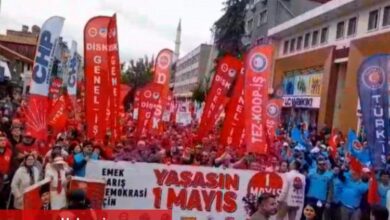 Edirne'de 1 Mayıs kutlamaları