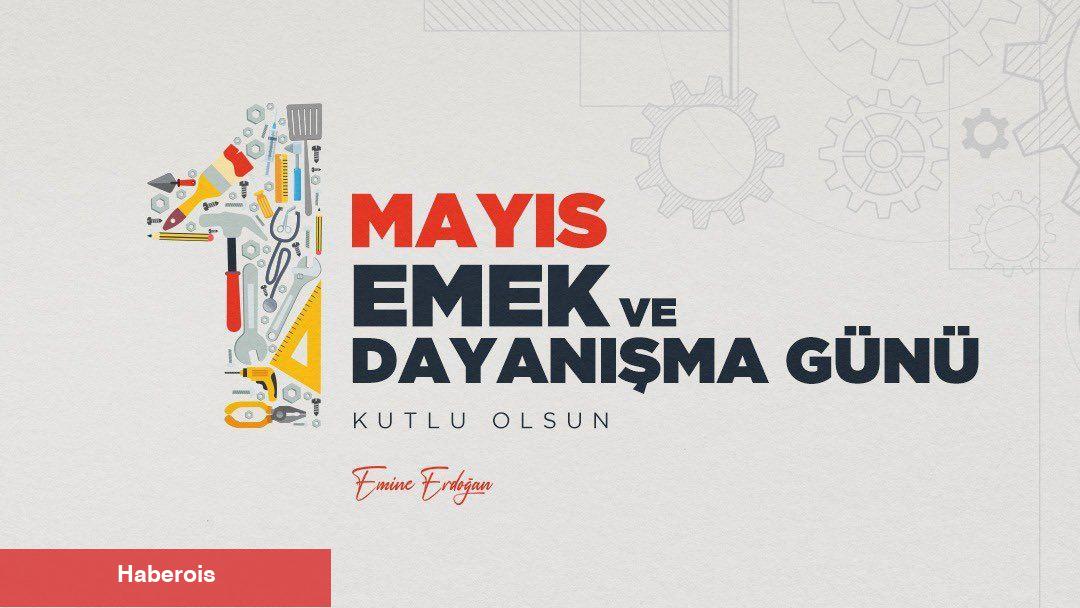 Emine Erdoğan'dan 1 Mayıs Emek ve Dayanışma Günü paylaşımı!