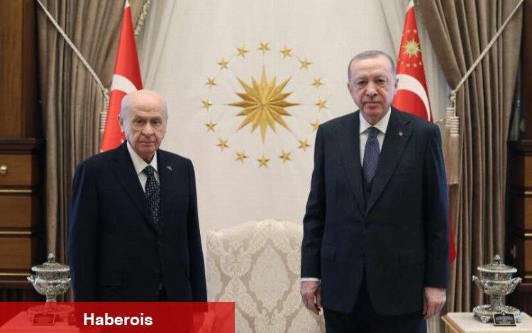 Erdoğan Bahçeli ile buluştu