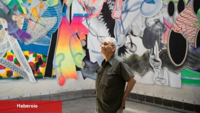 Frank Stella Bauhaus'tan Eğlence Evi'ne Gitti