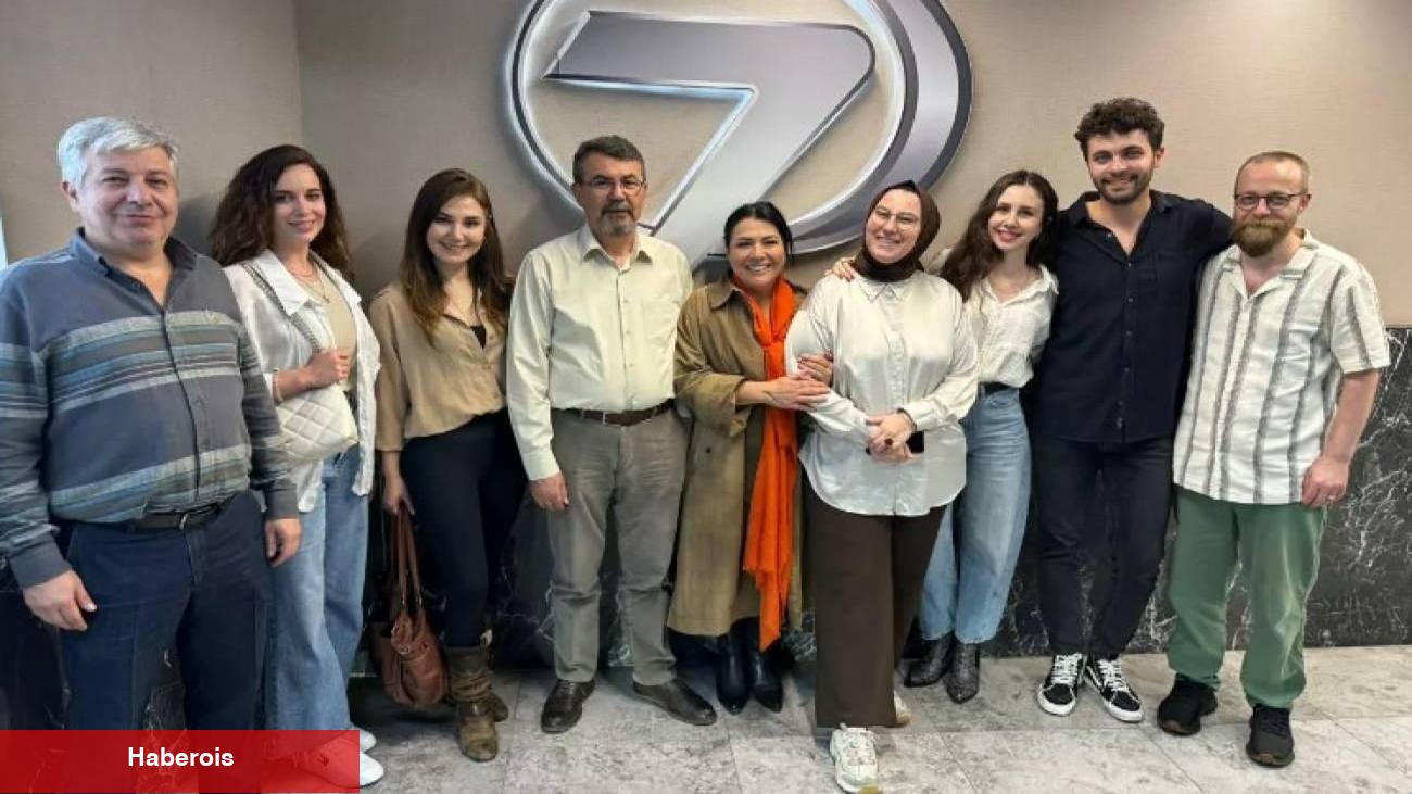 Gelin dizisi oyuncularından Kanal7'ye sürpriz ziyaret!