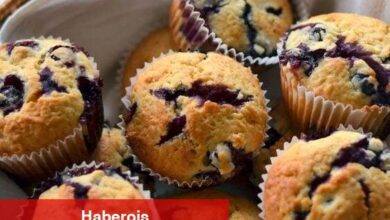 Gereçleri hazırlayın! Limonlu yaban mersinli muffinler yapıyoruz