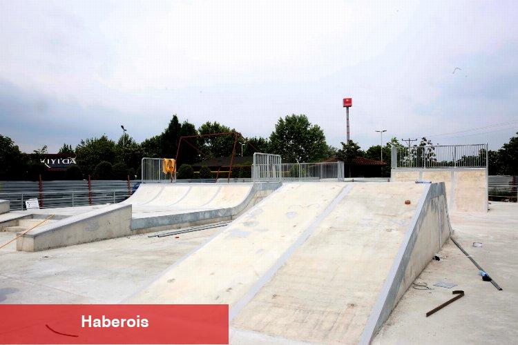 Gölcük sahiline skate park