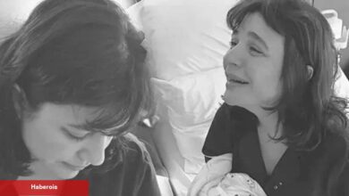 Gonca Vuslateri'den doğum sonrası kızı Asya ile birinci kareler!