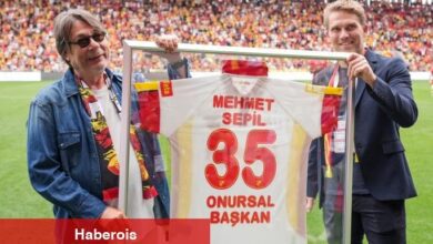 Göztepe'de Mehmet Sepil'e büyük onur