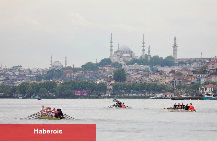 Haliç Kürek Yarışları'nda kıyasıya rekabet