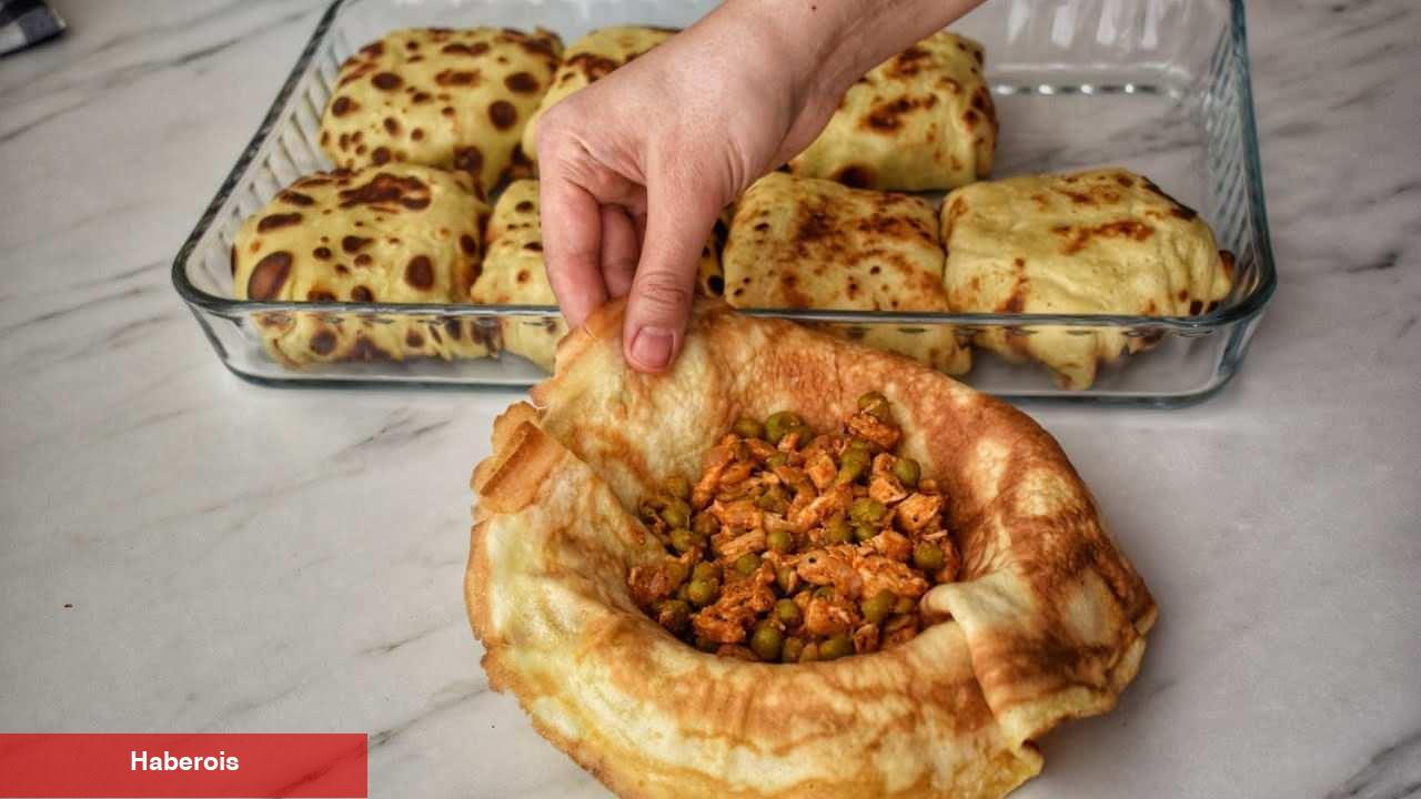 Hiç bitmesin isteyeceğiniz o lezzet bulundu! Tavuklu krep nasıl yapılır, gereçleri nelerdir?
