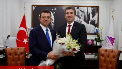 İmamoğlu’ndan Güzel’e tebrik ziyareti