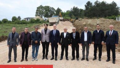 İnegöl Yeniceköy Mahallesinde yeni yollar açılıyor